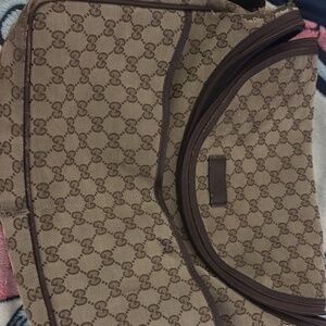 Gucci diaper bag